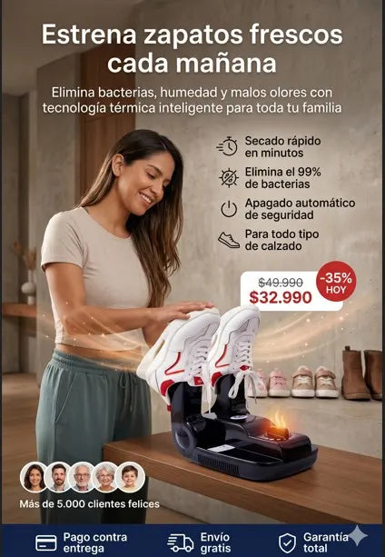 Secador de zapatos